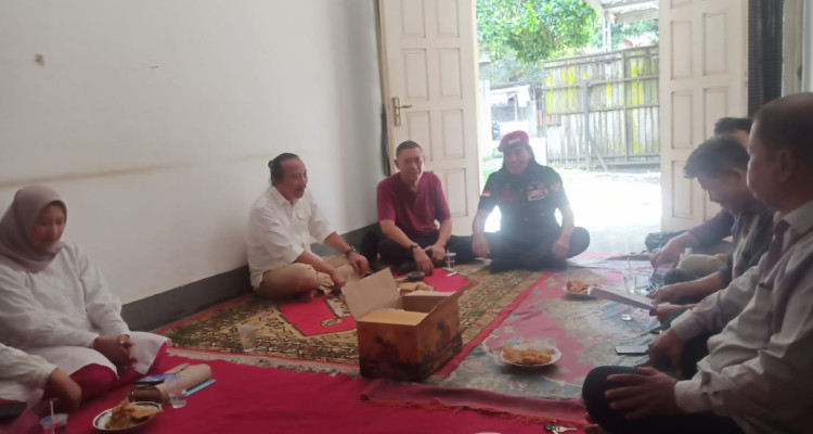 Rapat pembentukan panitia pelantikan Laskar Prabowo 08 NTB